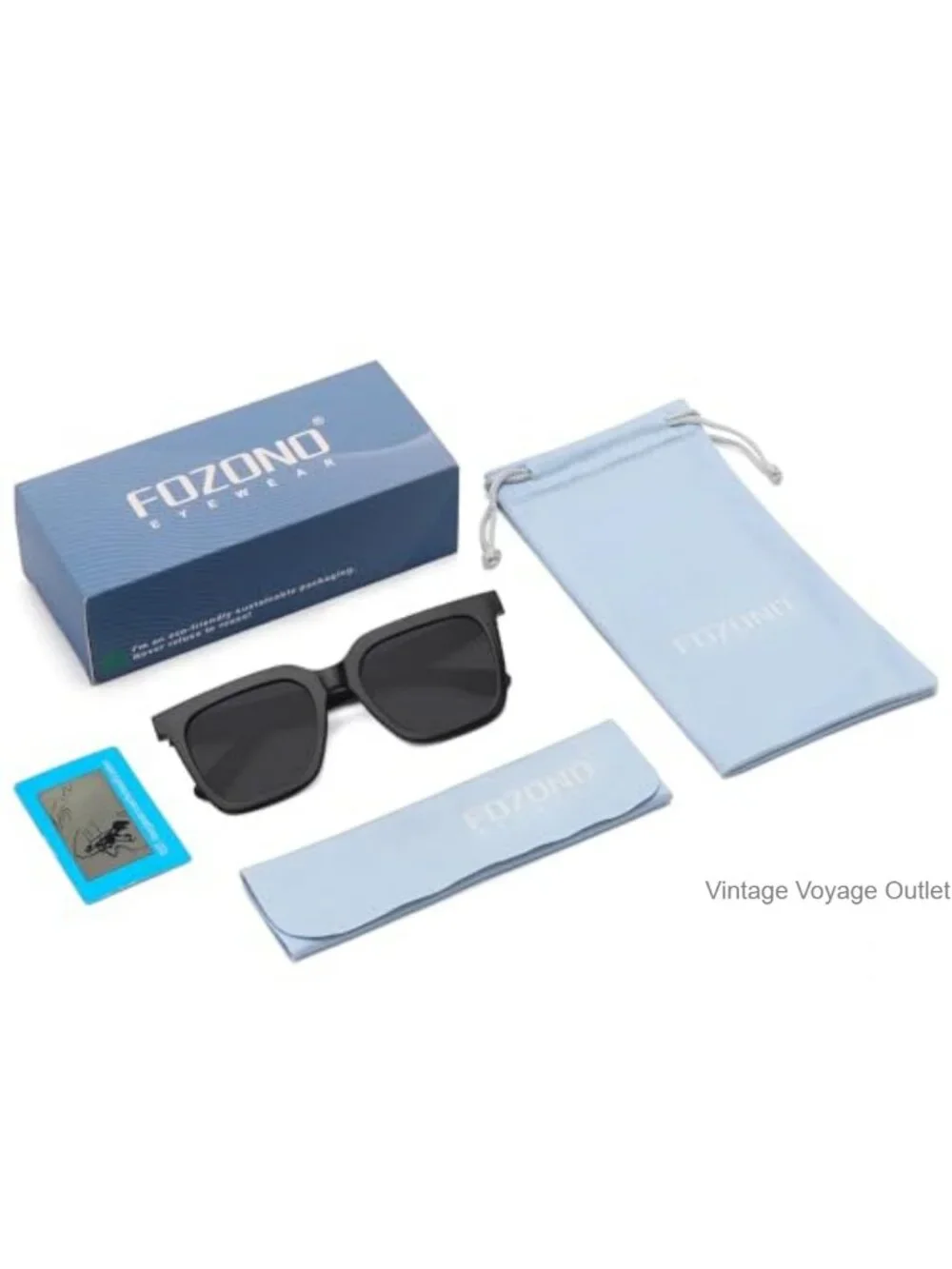 Retro Square Sunglasses Women Men UV400 Polarized Driving Shades